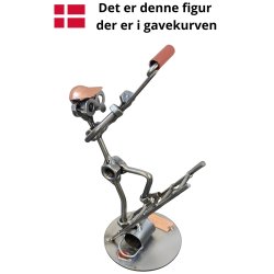 Gavekurv med metalfigur - Maler - Bygningsmaler - �l og hygge