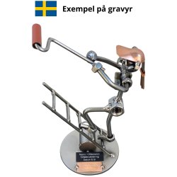 Metalfigur - Maler - Bygningsmaler - Kvinde