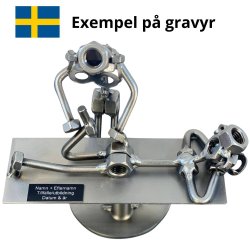 Metalfigur - Fysioterapeut - Kiropraktor
