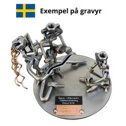 Metalfigur - P�dagog - Kvindelig p�dagog