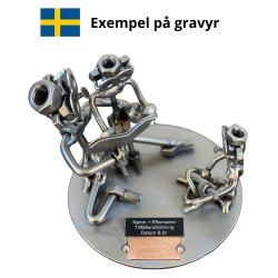 Metalfigur - P�dagog - Mandlig p�dagog
