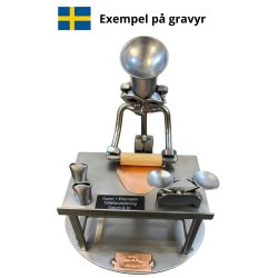 Metalfigur - Bager - Konditor