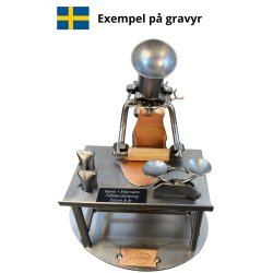 Metalfigur - Bager - Konditor - Kvinde