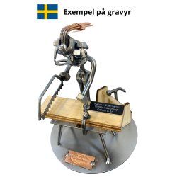 Metalfigur - T�mrer - Kvindelig t�mrer