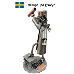 Metalfigur - Student - Kvinde
