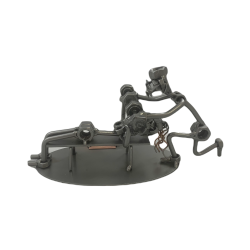 Metalfigur - Fitnessinstruktr - Mand