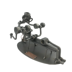 Metalfigur - Fitnessinstruktr - Mand