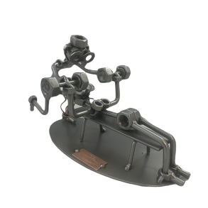 Metalfigur - Fitnessinstruktr - Mand