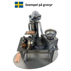 Metalfigur - Laboratorie- og f�devareteknolog