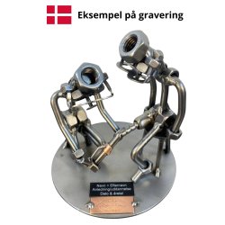 Metalfigur - Bandagist - Ortop�dist - Mand        