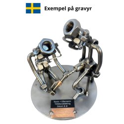 Metalfigur - Bandagist - Ortop�dist - Mand        