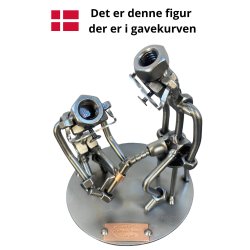 Gavekurv med metalfigur - Bandagist - Ortop�dist - Mand - L�kkerier
