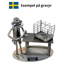 Metalfigur - Dyrepasser - Fors�gsdyr dyrepasser