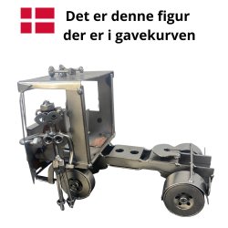 Gavekurv med metalfigur - Kvindelig Lastbilchauffr - Lkkerier