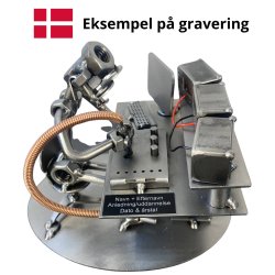 Gavekurv med metalfigur - Elektronikingeni�r - Elektronikfagtekniker - L�kkerier	