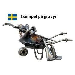 Metalfigur - Landmand - Gartner - Kvinde