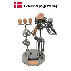 Gavekurv med metalfigur - Scene- og eventtekniker - Lkkerier 
