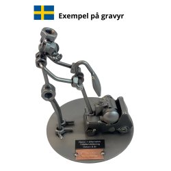 Metalfigur - Gulvsliber