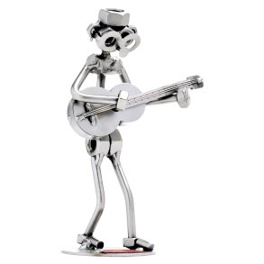 Metallfigur - Gitarrist