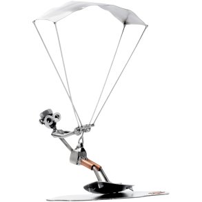 Metallfigur - Kitesurfing