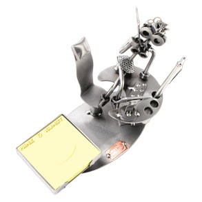 Metalfigur - Kontorassistent - Socialrdgiver - Kvinde