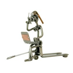 Metalfigur - Kvindelig Lager og logistik medarbejder - Speditr