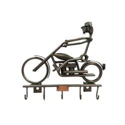Metalfigur - Motorcykel Ngleholder
