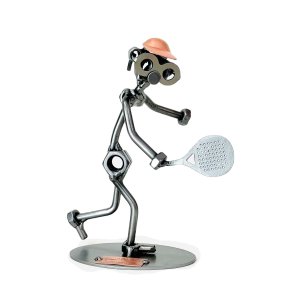 Metallfigur - Padel Spelare - Man