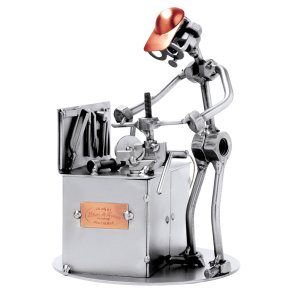 Metalfigur - Finmekaniker 