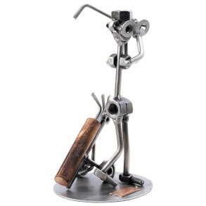 Metallfigur - Golf tee off