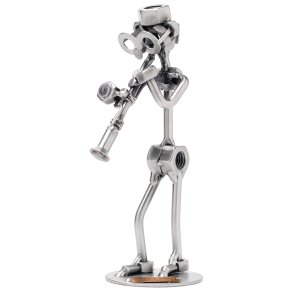 Metallfigur - Klarinett