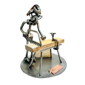 Metalfigur - Tmrer - Kvindelig tmrer