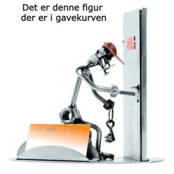 Gavekurv med metalfigur - Lsesmed - Lkkerier