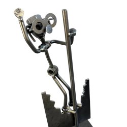 Metalfigur med symbolik &ndash; Gennembruddet | N�r alt arbejdet b�rer frugt