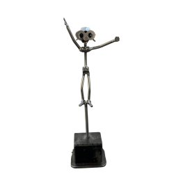 Metalfigur med symbolik � Triumfen | �jeblikket hvor dr�mmen bliver til virkelighed