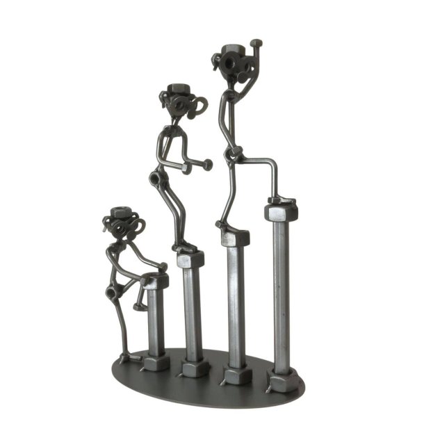 Metalfigur med symbolik � Vejen til Toppen | En gave med mening og motivation