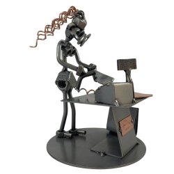 Metalfigur - Butiksassistent - salgsassistent - kvinde