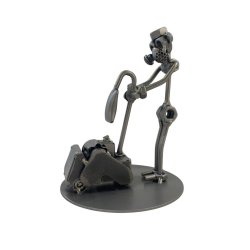 Metalfigur - Gulvsliber