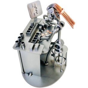 Metalfigur - Apoteker - Sygeplejerske