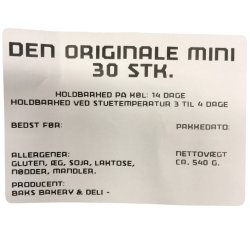 Mini romkugler fra N�rre Aaby � 30 stk.