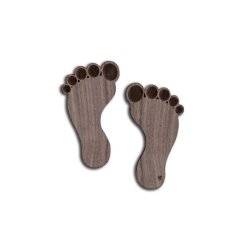 Minifabrikken - Piktogram - Fodspor Valnd