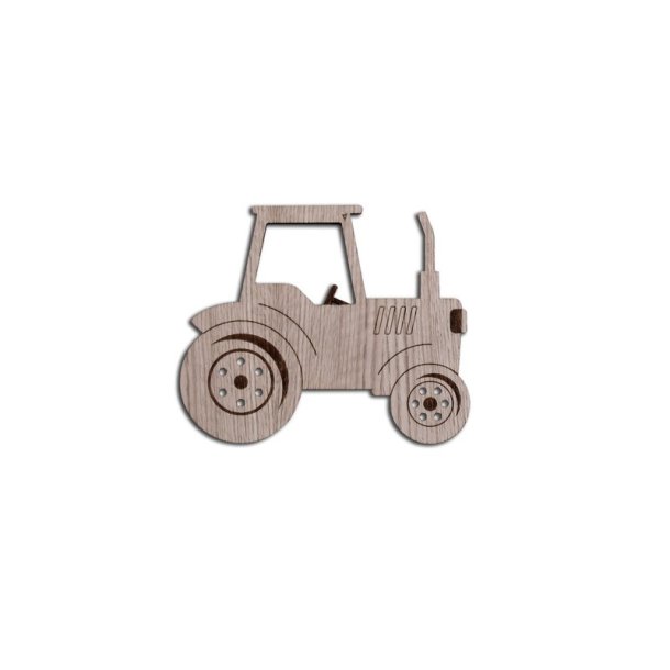 Minifabrikken - Traktor S - Lys Eg