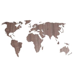 Minifabrikken - Verdensskort i valnddetr