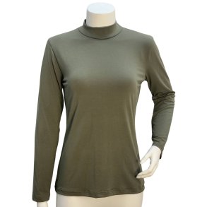 Mongul - Bluse med rullekrave - Khaki 