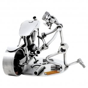 Metalfigur - Motorcykelmekaniker