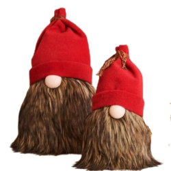 Nisser  St 2 stk.  Store rde nisser