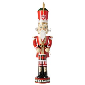 Stor n�ddekn�kker figur 102,5 cm i r�d og gr�n