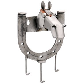 Metalfigur - Hest ngleholder