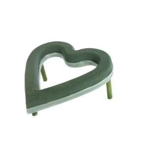 Oasis hjerte - OASIS ecobase bent hjerte - 38x40x4,5 cm.