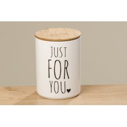 Opbevarings krukker - Just for you - St med 3 stk.